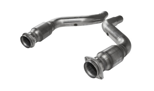 Kooks 08-15 Dodge Charger/Challenger SRT8 3in x OEM SS GREEN Catted Connection Pipes