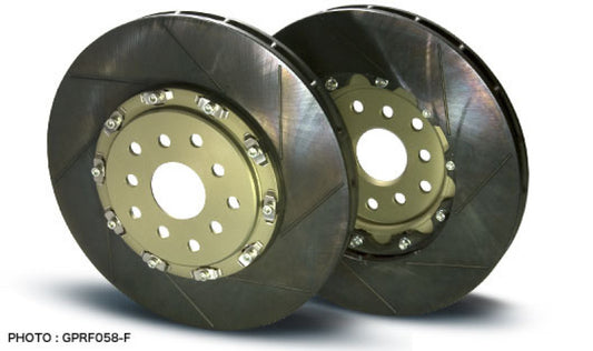Project Mu SCR-GT Rotor 2Piece Front - Mitsubishi Lancer Evolution CP9A/CT9A Alumite