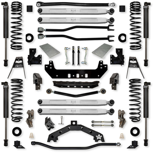Rock Krawler 2020+ Jeep Wrangler JLU 4DR (Diesel) 3.5in Adventure-X Pro Long Arm Suspension - Stg 1