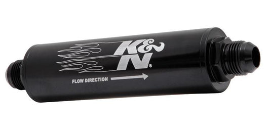 K&N 2in OD x 9in L 10AN 74 Micron In-Line Fuel/Oil Filter