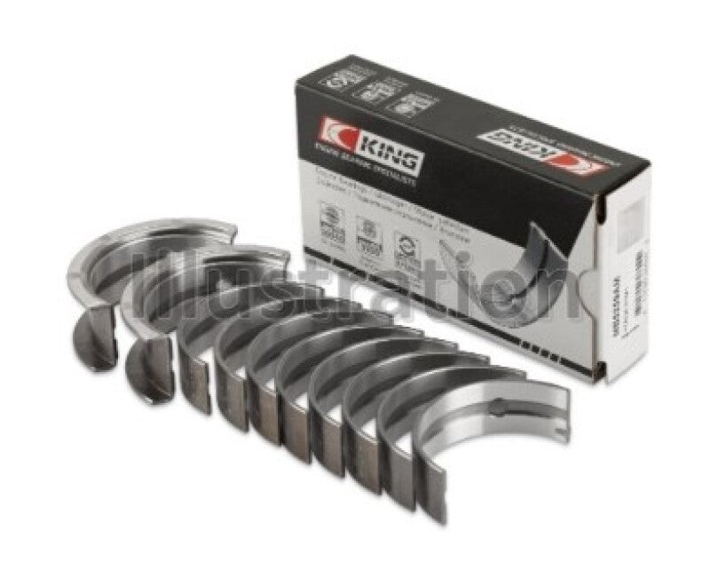 King Engine Bearings Opel C20XE / X18XE / X22XE Main Bearing Set (Oversize 0.25)