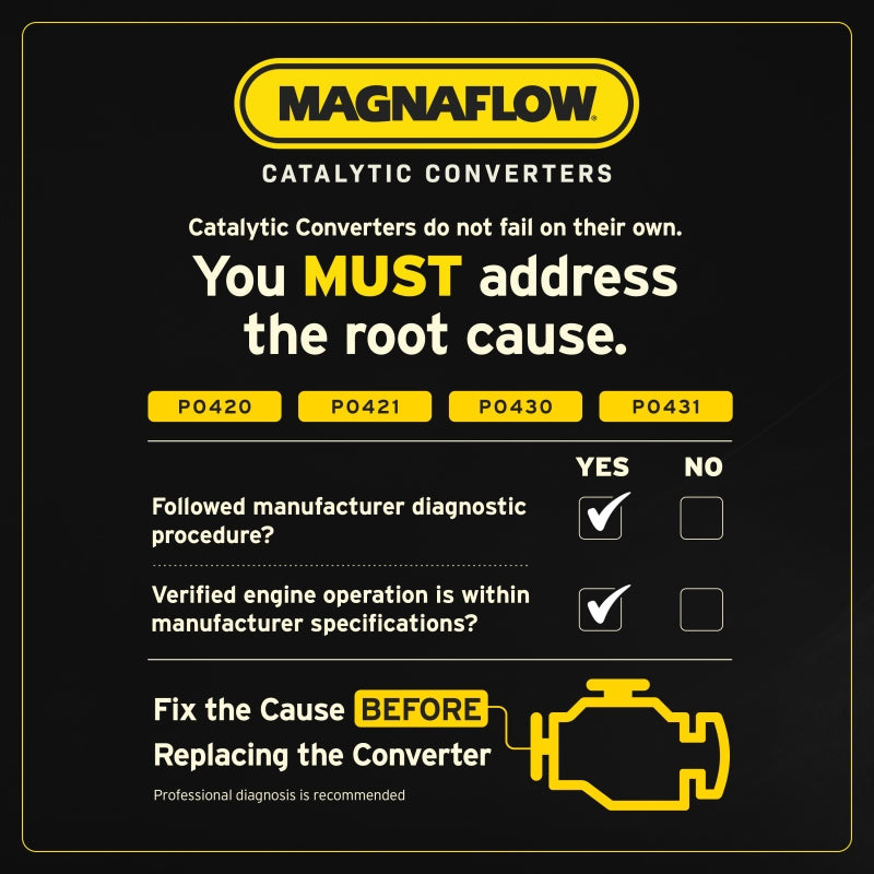 MagnaFlow 2015 E400 3 Direct Fit Converter