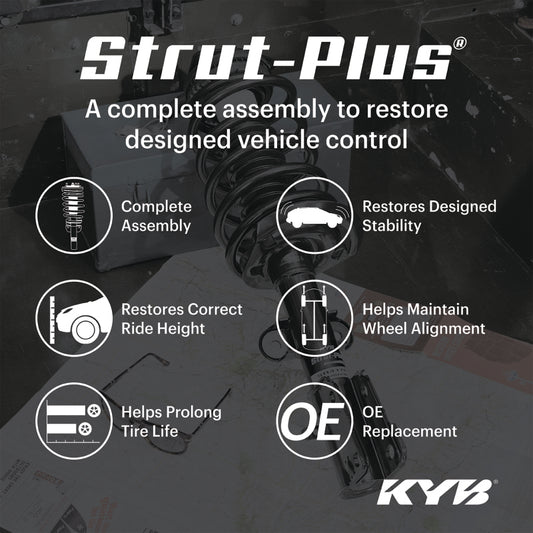 KYB Shocks & Struts Strut-Plus Rear 09-13 Subaru Forester