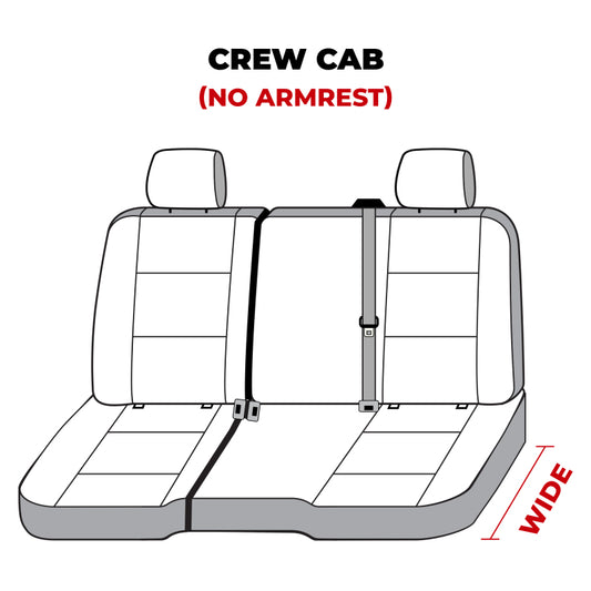 Covercraft Endura Waterproof Polyester SeatSaver Custom Second Row Seat Covers