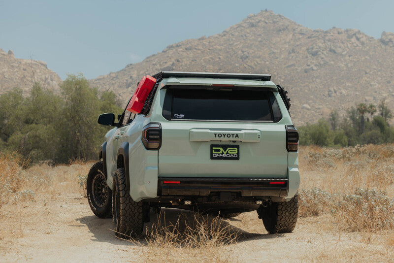 DV8 Offroad 25-26 Toyota 4Runner Exterior Window Molle for DV8 Offroad Roof Rack - Driver