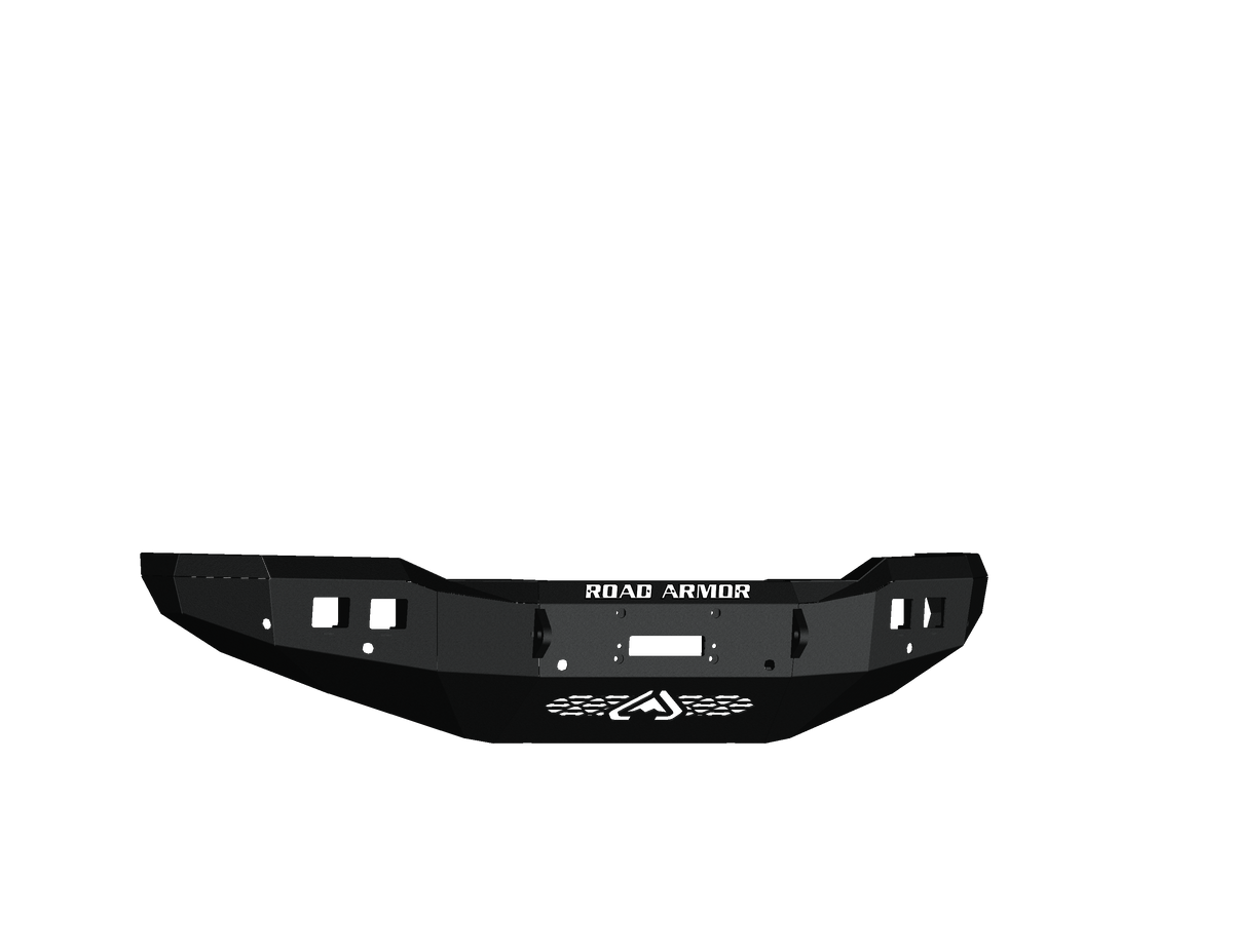Road Armor 19-20 Ram 2500 Stealth Wide Fender Flare Front Winch Bumper - Tex Blk