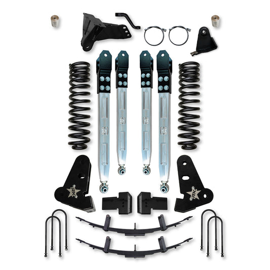 Rock Krawler 2017-2022 Ford F250/F350 4x4 4.0in X Factor Pro System w/ Billet Aluminum Arms