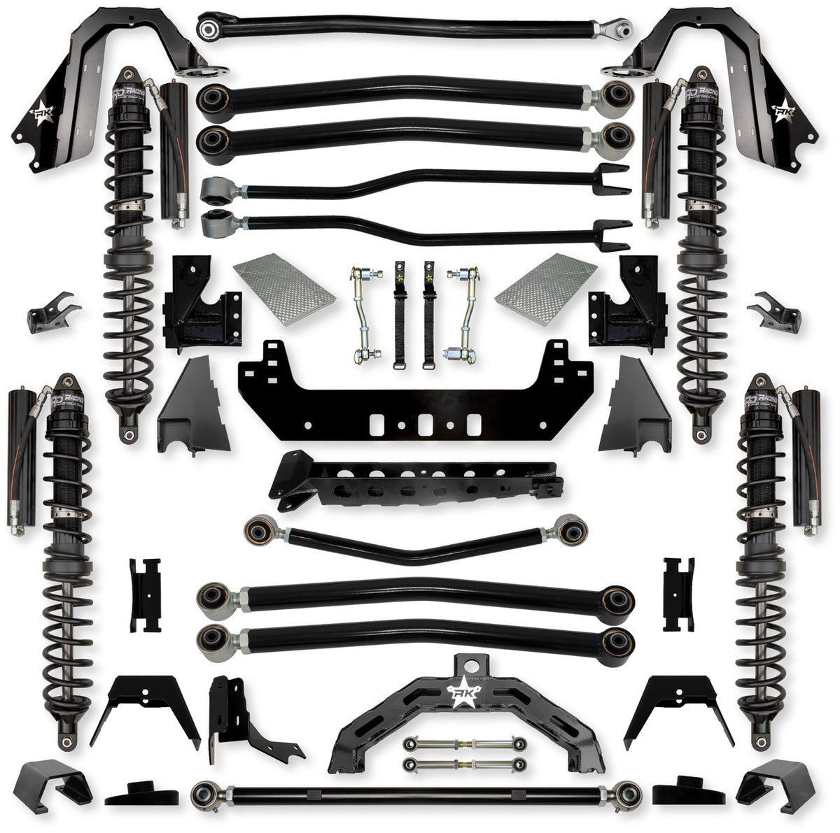 Rock Krawler 2019+ Jeep Wrangler JT 3in Adventure-X Trail Runner Long Arm System