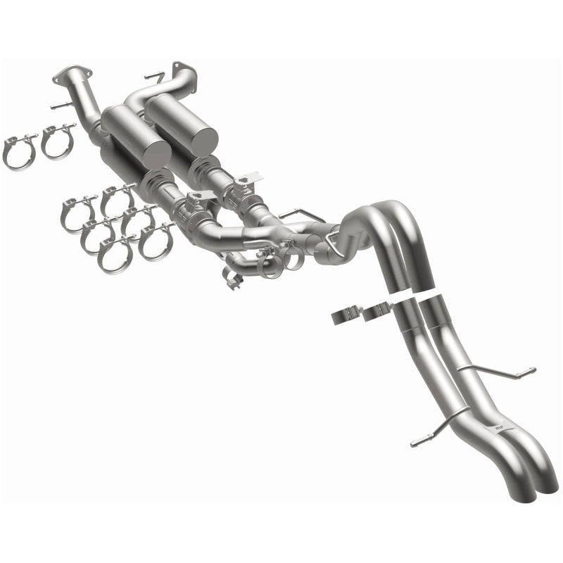 MagnaFlow System Overland Cat-Back 22-23 Ford Bronco Raptor 3.0L