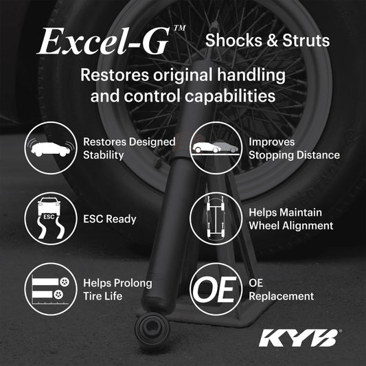 KYB Shocks & Struts Excel-G Front AUDI A4 2007