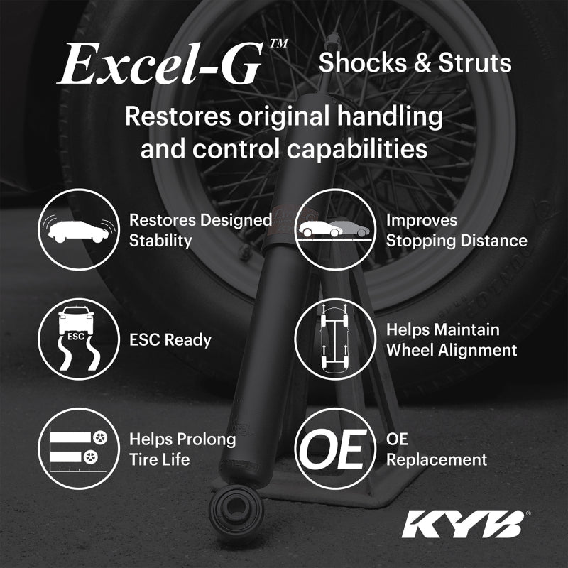 KYB Shocks & Struts Excel-G Rear Right HYUNDAI Accent 2000-02