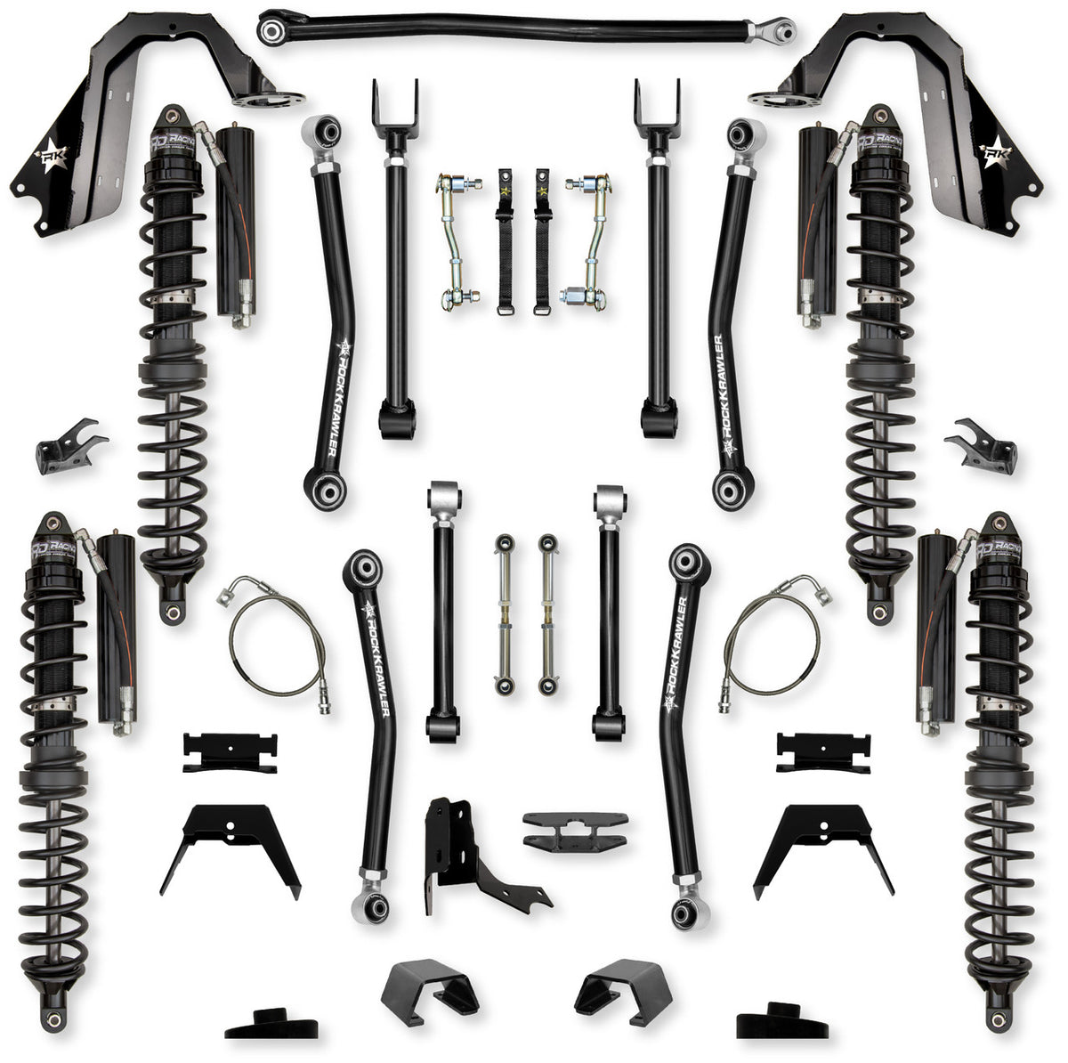 Rock Krawler 2019+ Jeep Wrangler JT 4.5in Adventure X Trail Runner System
