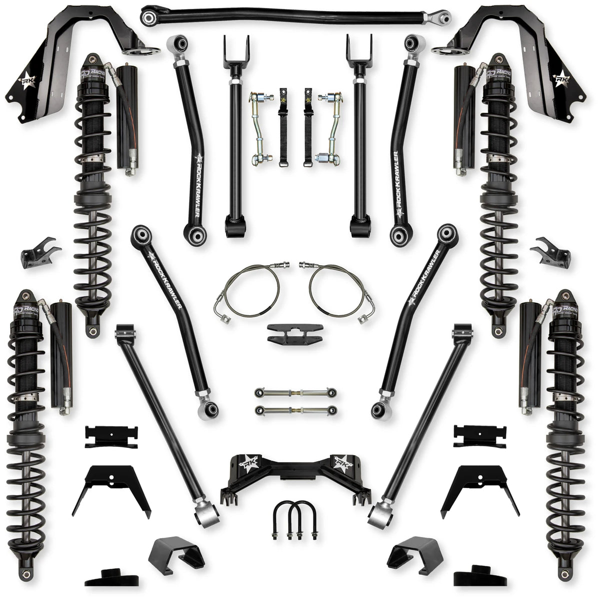 Rock Krawler 2019+ Jeep Wrangler JT 4.5in Adventure X PRO Trail Runner System