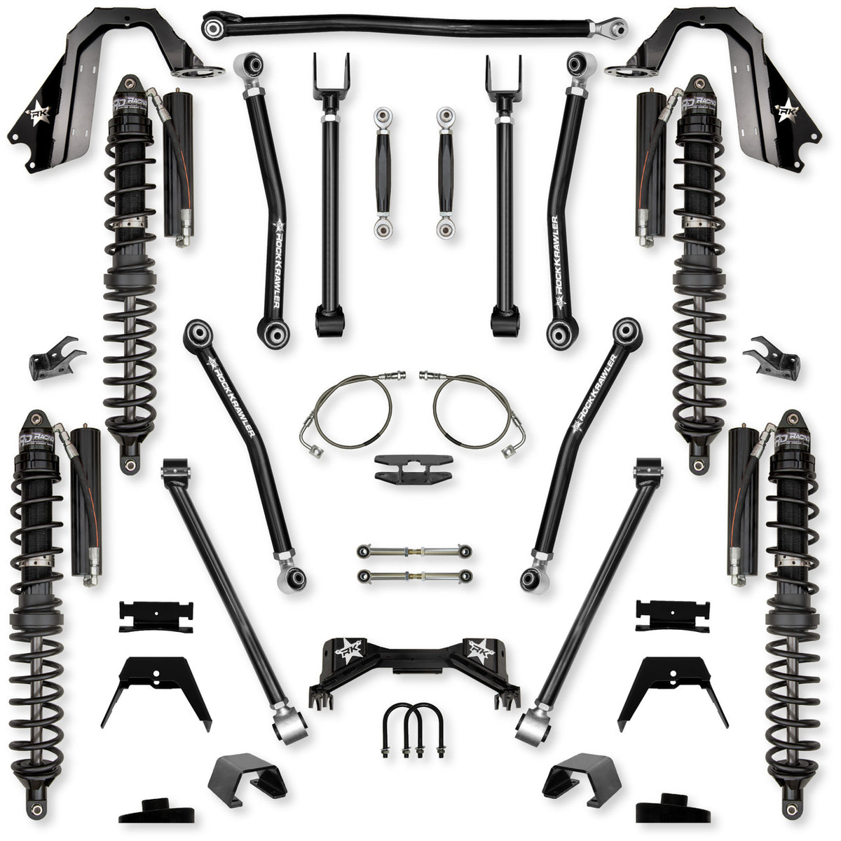 Rock Krawler 2019+ Jeep Wrangler JT 4.5in Adventure X PRO (No Limits) Trail Runner System