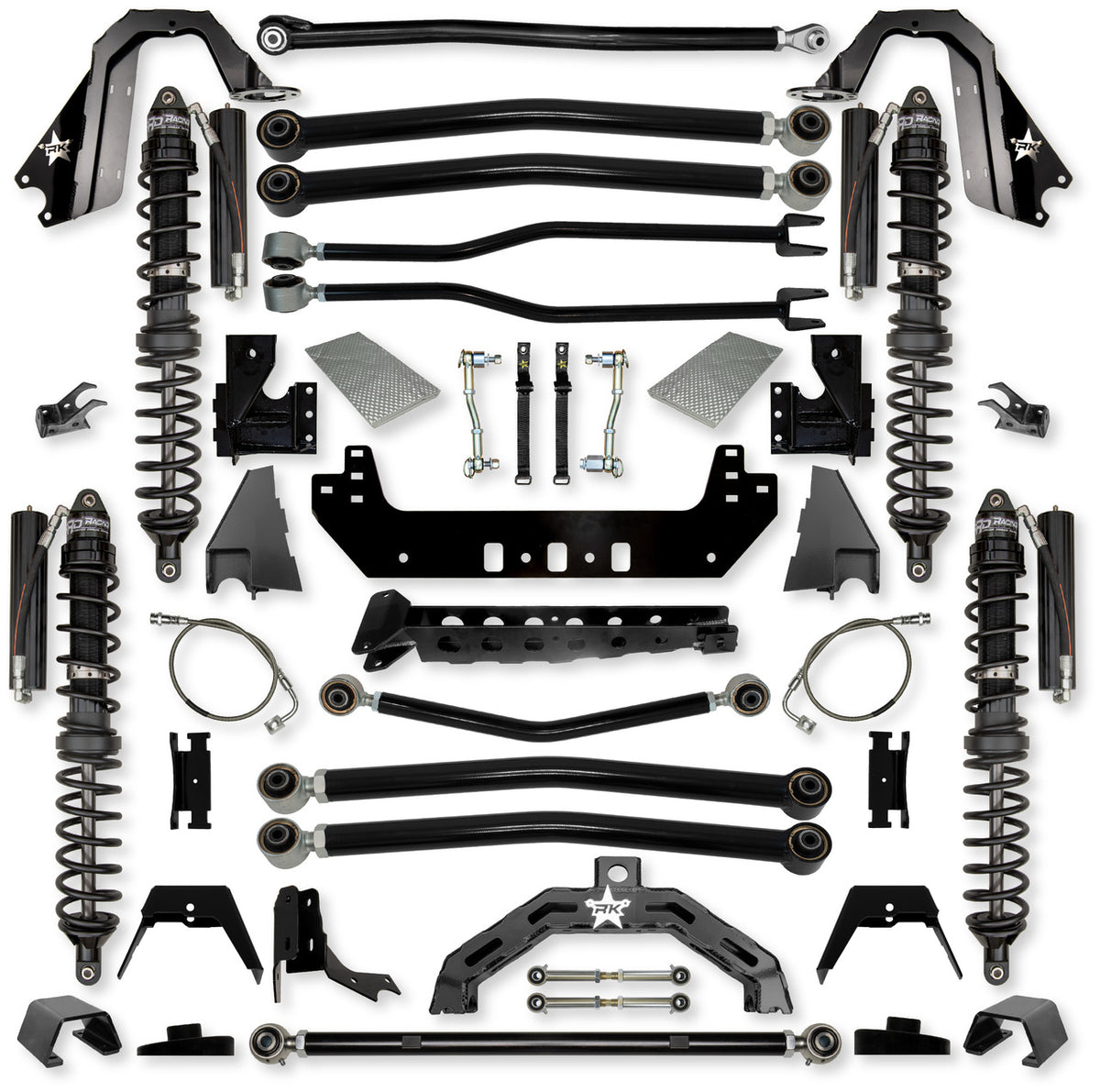 Rock Krawler 2019+ Jeep Wrangler JT 4.5in Adventure-X Trail Runner Long Arm System