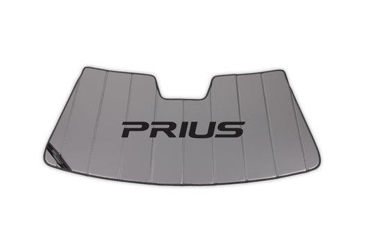 Covercraft 10-15 Toyota Prius Custom Windshield Sun Shade - Silver w/ Prius Logo