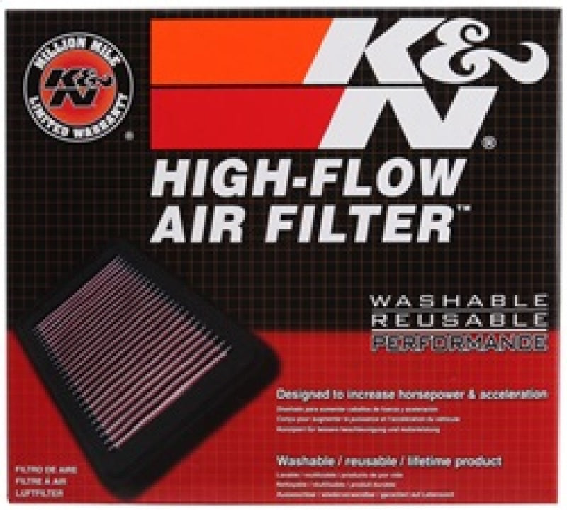 K&N Replacement Air Filter 07-15 Land Rover Defender 2.0L F/I/2.2L DSL