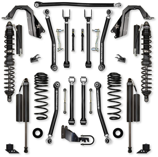 Rock Krawler 2018+ Jeep Wrangler JL 2DR 3.5in Adventure X Coilover System