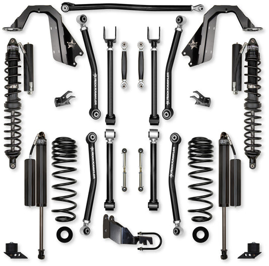Rock Krawler 2021+ Jeep Wrangler JLU 4DR (4XE) 3.5in Adventure X (No Limits) Coilover System