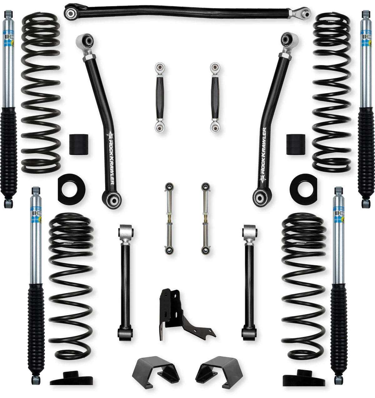 Rock Krawler 2019+ Jeep Wrangler JT 3.0in Overland No Limits Suspension System-B51