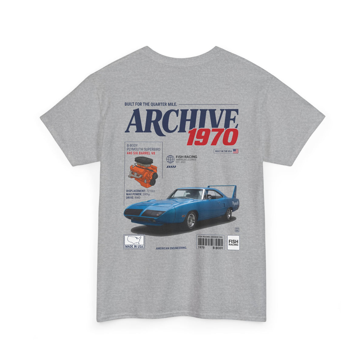 1970 Plymouth Superbird Archive Tee