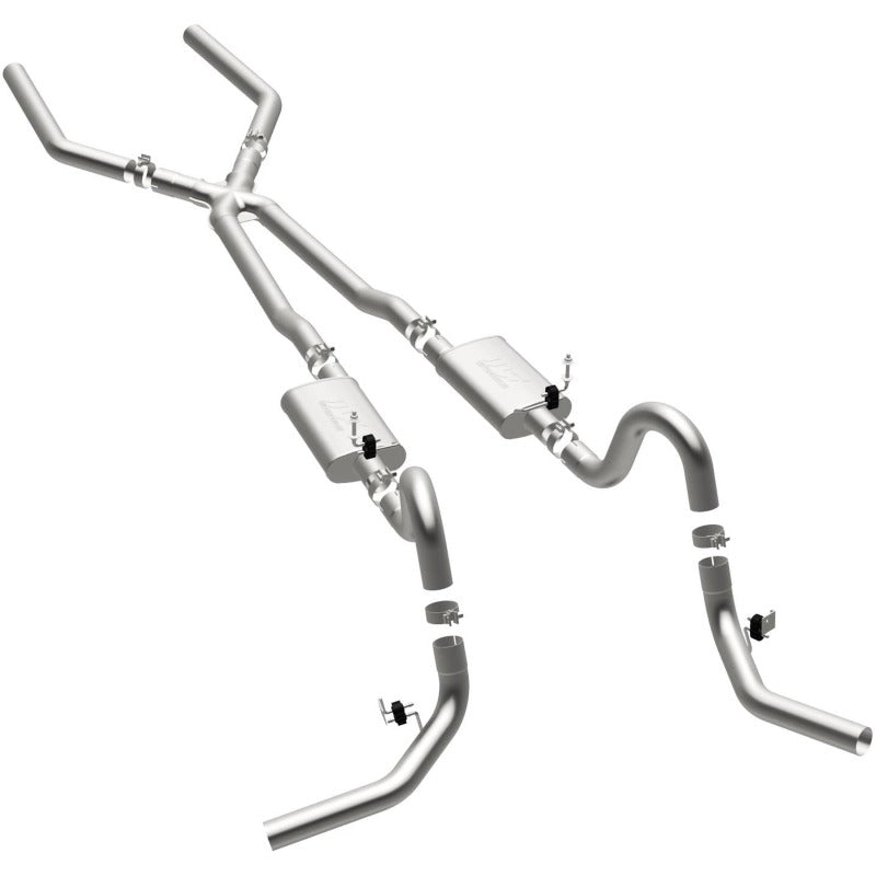 MagnaFlow Sys Cat-Back 64-67 GM A-Body 3inch