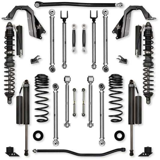 Rock Krawler 2021+ Jeep Wrangler JLU 4DR (392) 3.5in X Factor Pro (No Limits) AL. Coilover System
