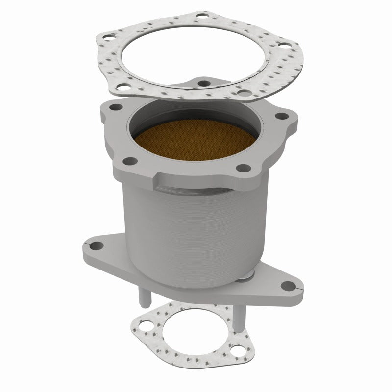 MagnaFlow Direct Fit Catalytic Converter 98 Mazda Protege Front