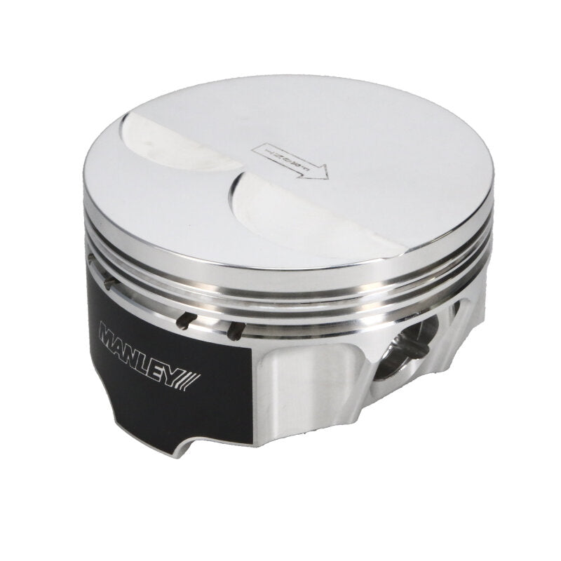 Manley Chevrolet LS Piston Set - 4.065in Bore 1.304in CH, -4.00 CC