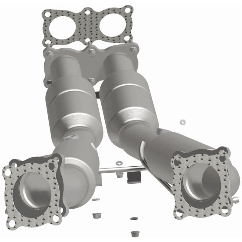 MagnaFlow Direct Fit Catalytic Converter 2008-2012 LR2 3.2 L Underbody