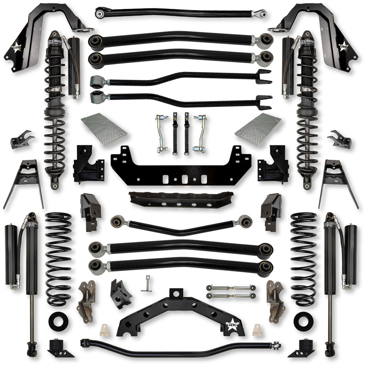 Rock Krawler 2018+ Jeep Wrangler JL 2DR 4.5in Adventure-X Long Arm Coilover Suspension