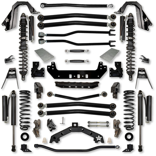 Rock Krawler 2018+ Jeep Wrangler JL 4DR 3.5in Adventure-X (No Limits) Long Arm Coilover Suspension