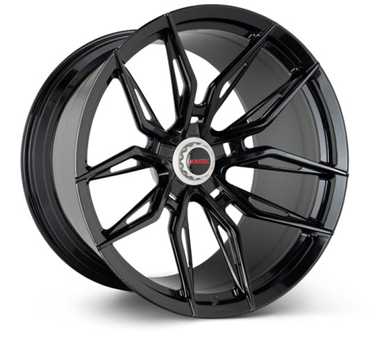 Vossen x Novitec NF11 21x9.5in - 5x114.3 BP - ET28 - Gloss Black Ferrari SF90 Front Wheel