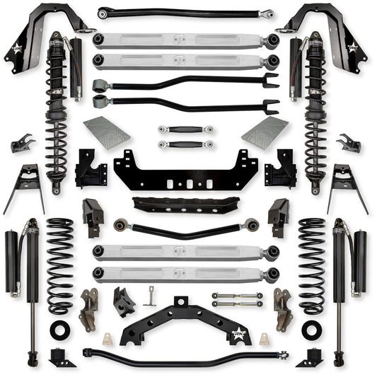 Rock Krawler 2020+ Jeep Wrangler JLU 4DR 3.5in Adventure-X (No Limits) Pro Long Arm Coilover Suspen.