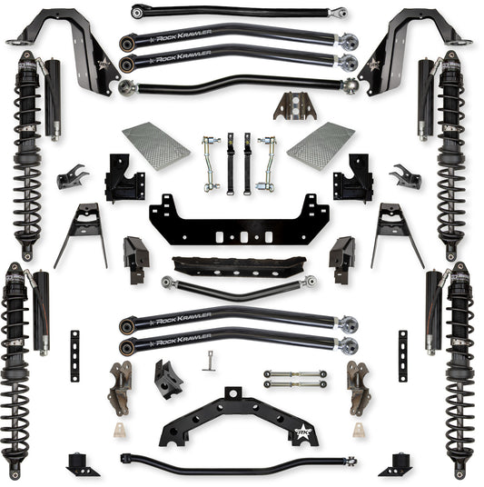 Rock Krawler 2018+ Jeep Wrangler JL 2DR 3.5in X Factor X2 Trail Runner Long Arm Suspension