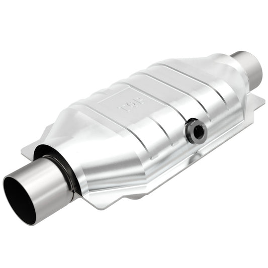 MagnaFlow Universal Catalytic Converter 2.5 Midbed O2 CA OBDII Ul