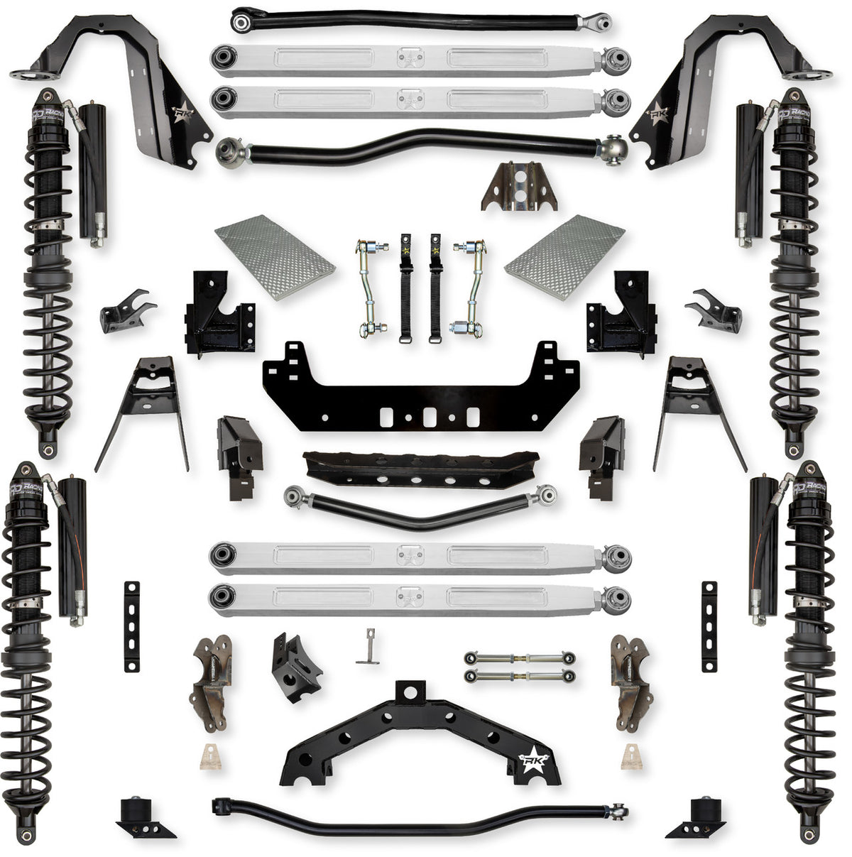 Rock Krawler 2018+ Jeep Wrangler JL 2DR 3.5in X Factor X2 Pro Trail Runner Long Arm Suspension