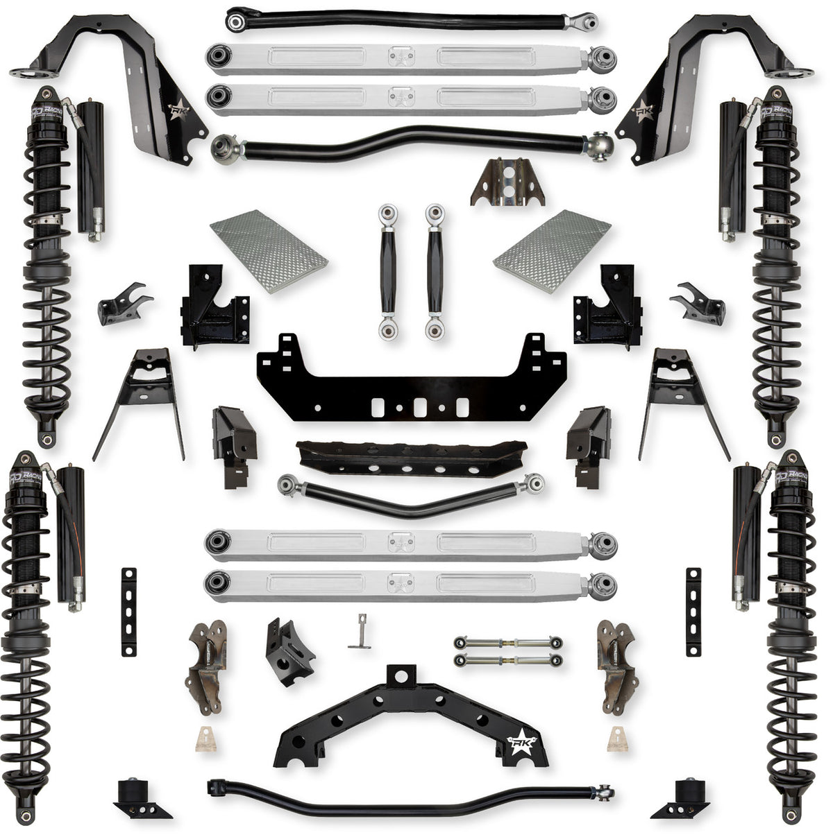 Rock Krawler 2018+ Jeep Wrangler JL 2DR 4.5in X Factor X2 Pro (No Limits) Long Arm Suspension