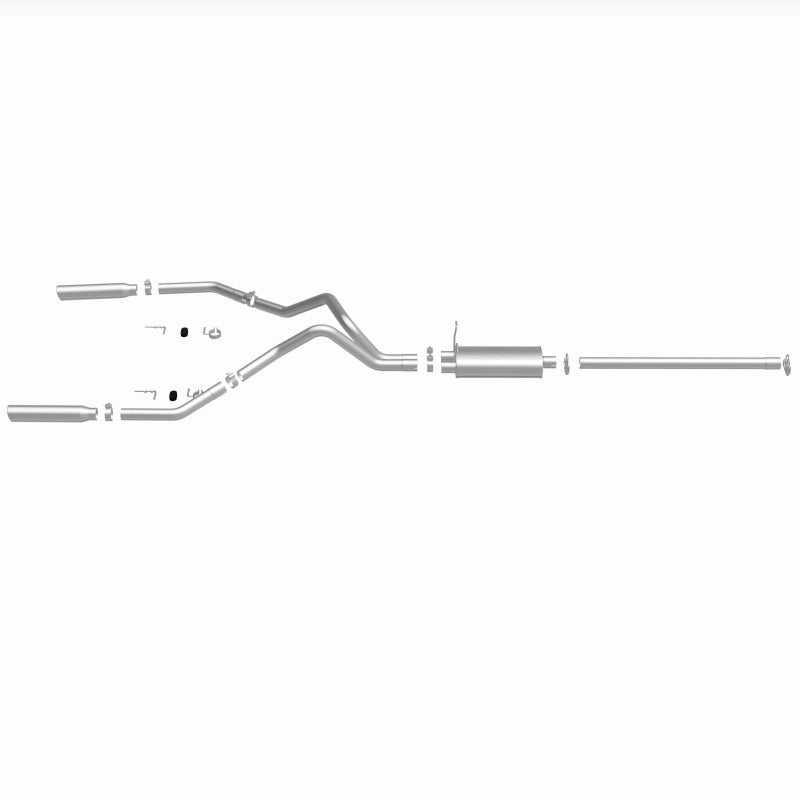 MagnaFlow Sys C/B 99 Ford F-Series Dual Exit