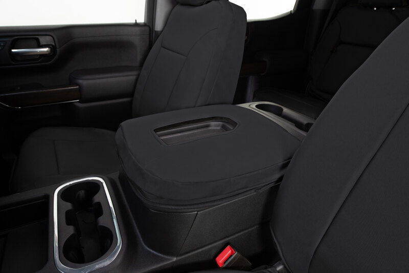 Covercraft 19-24 Dodge RAM 2500/3500 Endura PrecisionFit Custom Second Row Seat Covers - Black/Black