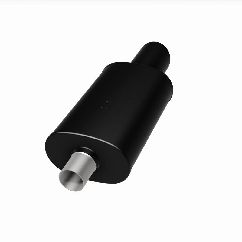 MagnaFlow Muffler with Tip Mag Blk 14x5x8 2.25/4