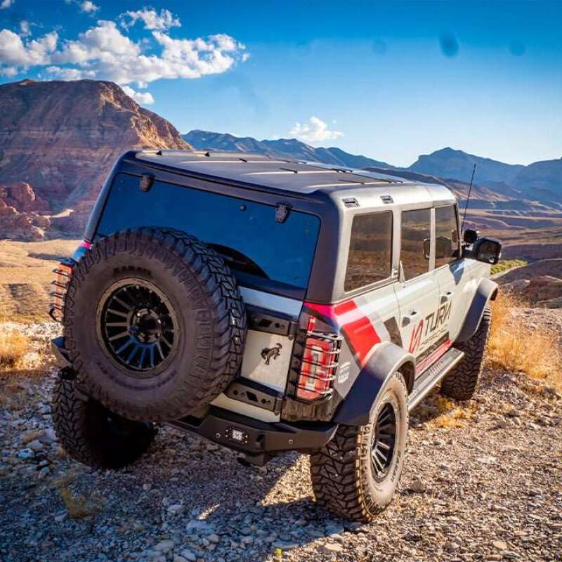 Turn Offroad 2021+ Ford Bronco Hard Top (4 Door) Black/Badge Delete