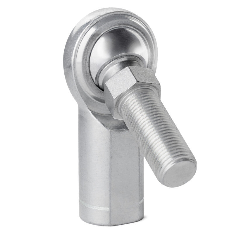 QA1 C Series 2-Pc Rod End - Female/Left Hand - .75in Bore x 3/4-16 w/Stud - Carbon Steel