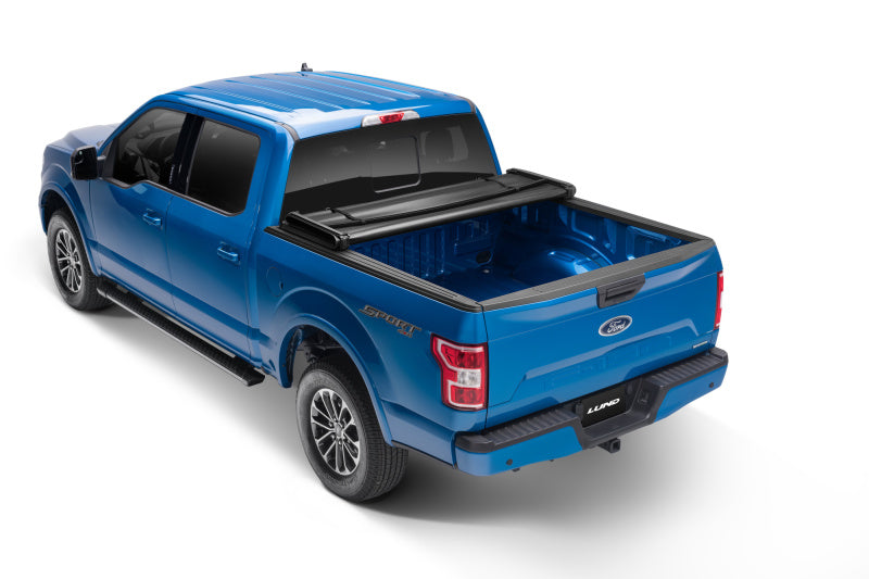 Lund 05-15 Toyota Tacoma (6ft. Bed) Genesis Tri-Fold Tonneau Cover - Black