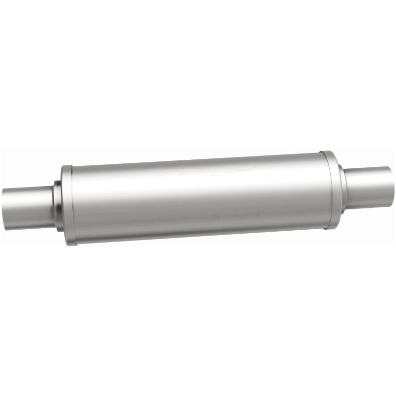 MagnaFlow Muffler Mag DSL SS 7x7x14 5in Inlet 5in Outlet