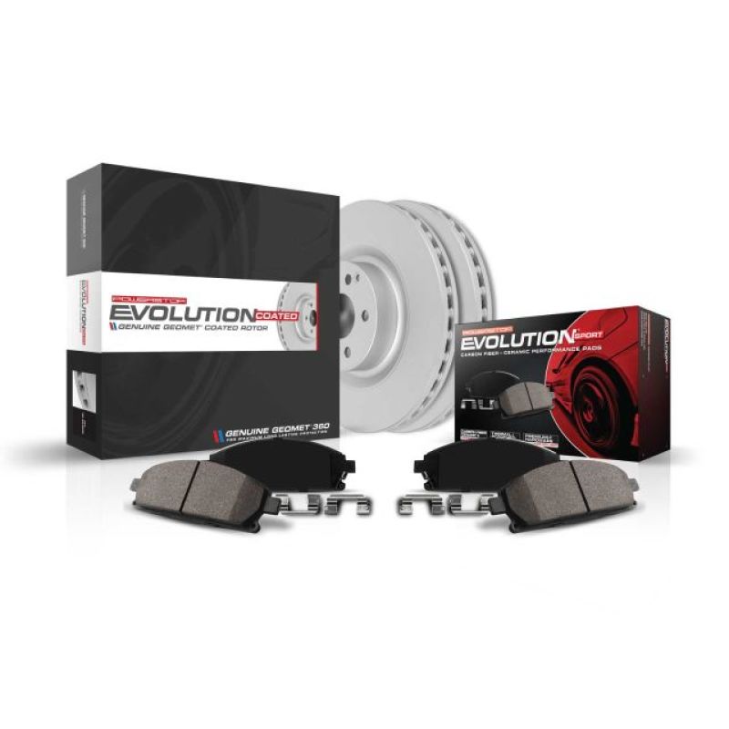 Power Stop 11-18 BMW X5 Front Z23 Coated Brake Kit