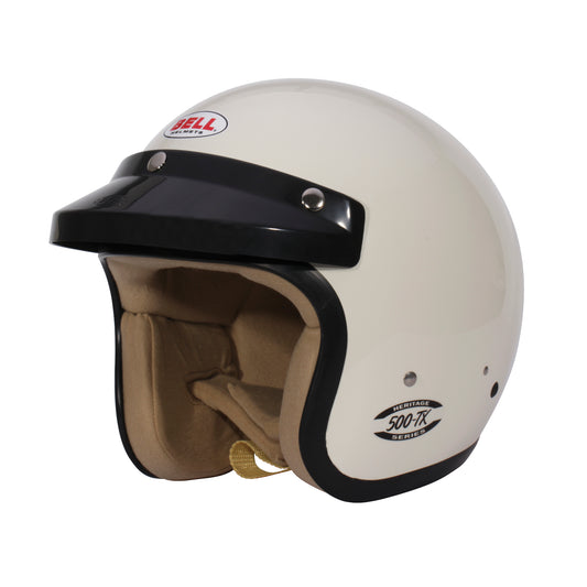 Bell 500-TX Vintage FIA8859/SA2020 Helmet - White Large (60-61)
