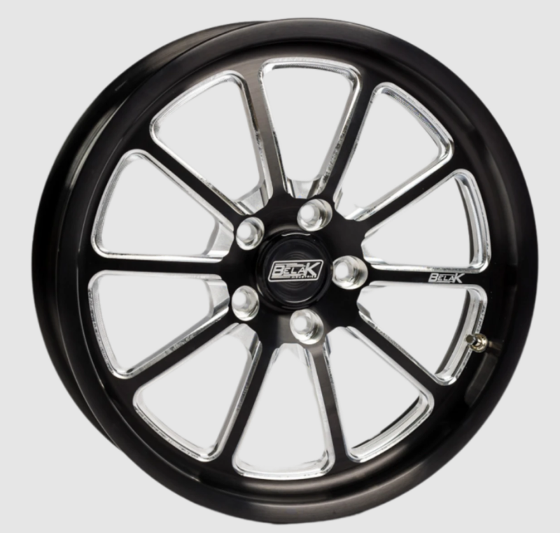 Belak 18x10 / 6.75in BS / 5x114 BP / High Pad / Series 4 Wheel - Non-Beadlock