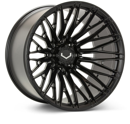 Vossen VFX-04 24x10 - 8x165.1 - ET+15 - Deep - 125.1 - Satin Black Wheel