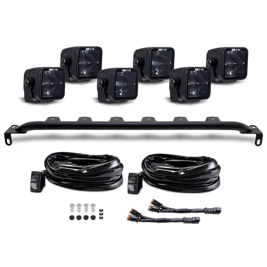Borne Off-Road 2021+ Ford Bronco Direct Fit Light Pods - Mod Bumper - 6x Pods - Bumper